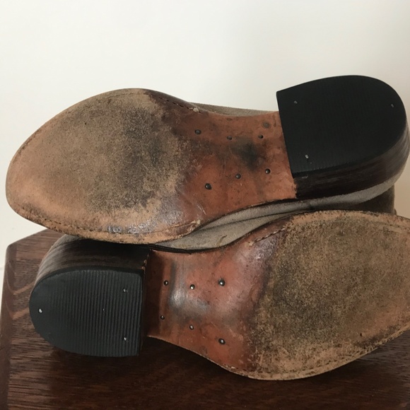 Frye Suede Cowboy Boots - Picture 4 of 6